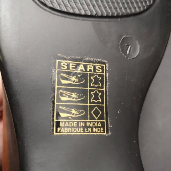 I Love Comfort Ladies Size 7D Brown Leather Upper with Black Wedge Heel - Picture 7 of 13